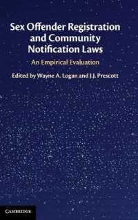 Sex Offender Registration and Community Notification Laws : An Empirical Evaluation