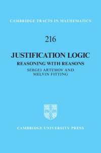 Justification Logic : Reasoning with Reasons (Cambridge Tracts in Mathematics)