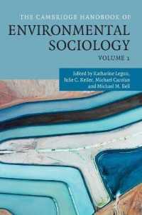 ケンブリッジ版　環境社会学ハンドブック（全２巻）第１巻<br>The Cambridge Handbook of Environmental Sociology: Volume 1