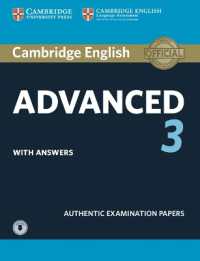 Cambridge English Advanced 3 Student's Book Pack (Student's Book with Answers and Audio Cds (2)) （PAP/PSC ST）