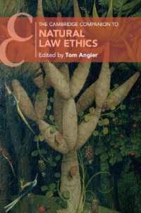 ケンブリッジ版　自然法の倫理学必携<br>The Cambridge Companion to Natural Law Ethics (Cambridge Companions to Philosophy)