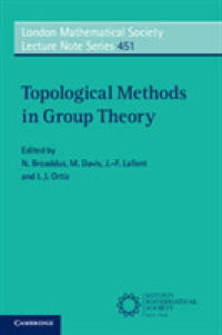 Topological Methods in Group Theory (London Mathematical Society Lecture Note Series)