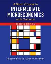 A Short Course in Intermediate Microeconomics with Calculus （2ND）