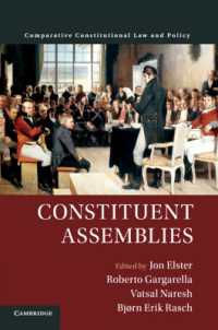 Constituent Assemblies (Comparative Constitutional Law and Policy)