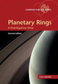 Planetary Rings : A Post-Equinox View (Cambridge Planetary Science)