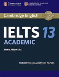 Cambridge IELTS 13 Academic Student's Book with answers 〈13〉 （STU ANS）