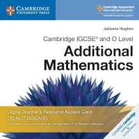 Cambridge Igcse (R) and O Level Additional Mathematics Cambridge Elevate Teacher's Resource Access Card (Cambridge International Igcse) -- Digital pro （2 Revised）