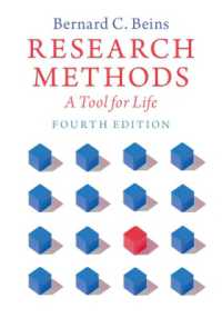 調査法：人生のツール（第４版）<br>Research Methods : A Tool for Life （4TH）