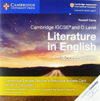 Cambridge Igcse (R) and O Level Literature in English Cambridge Elevate Teacher's Resource Access Card (Cambridge International Igcse) -- Digital prod （2 Revised）
