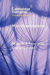 Microfoundations : Nature, Debate, and Promise (Elements in Business Strategy)