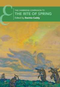 ケンブリッジ版　「春の祭典」必携<br>The Cambridge Companion to the Rite of Spring (Cambridge Companions to Music)