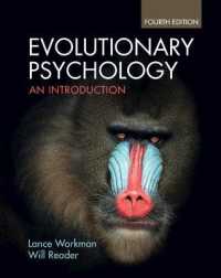 進化心理学入門（第４版）<br>Evolutionary Psychology : An Introduction （4TH）