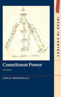 構成的権力の思想史<br>Constituent Power : A History (Ideas in Context)