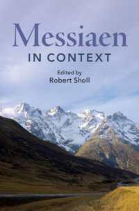 メシアン研究のコンテクスト<br>Messiaen in Context (Composers in Context)