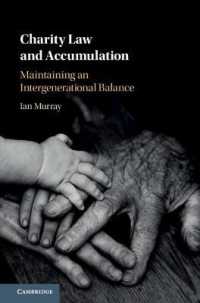 Charity Law and Accumulation : Maintaining an Intergenerational Balance