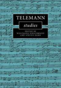 Telemann Studies (Cambridge Composer Studies)
