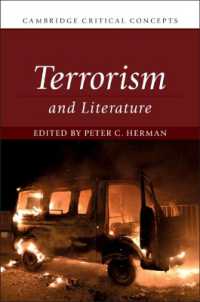 テロリズムと文学（ケンブリッジ重要概念）<br>Terrorism and Literature (Cambridge Critical Concepts)