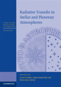 Radiative Transfer in Stellar and Planetary Atmospheres (Canary Islands Winter School of Astrophysics)
