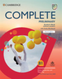 Complete Preliminary Book without Answers with Online Workbook : For the Revised Exam from 2020 (Complete) （2 PCK PAP/）