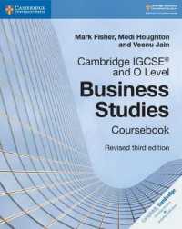 Cambridge IGCSE® and O Level Business Studies Revised Coursebook (Cambridge International Igcse) （3RD）