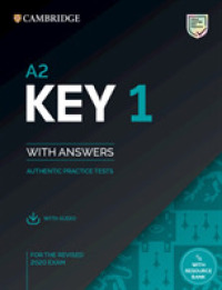 A2 Key 1 for the Revised 2020 Exam Student's Book with Answers with Audio with Resource Bank (Ket Practice Tests)