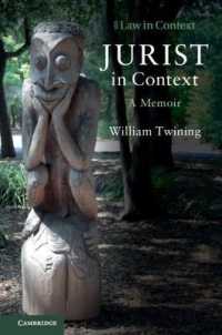 Jurist in Context : A Memoir (Law in Context)