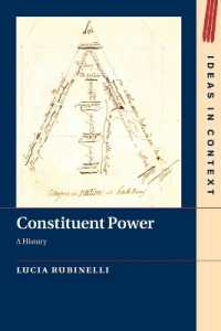 構成的権力の思想史<br>Constituent Power : A History (Ideas in Context)