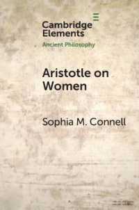 Aristotle on Women : Physiology, Psychology, and Politics (Elements in Ancient Philosophy)