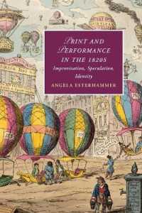 Print and Performance in the 1820s : Improvisation, Speculation, Identity (Cambridge Studies in Romanticism)