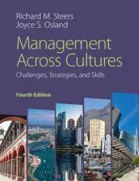 文化を横断するマネジメント（第４版）<br>Management across Cultures : Challenges, Strategies, and Skills -- Paperback / softback （4 Revised）