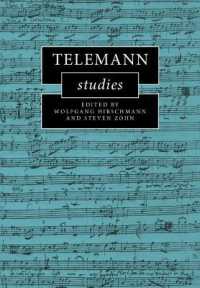 Telemann Studies (Cambridge Composer Studies)
