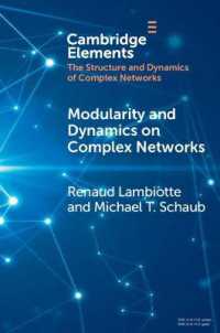 Modularity and Dynamics on Complex Networks (Elements in the Structure and Dynamics of Complex Networks)