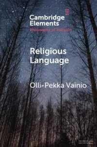 Religious Language (Elements in the Philosophy of Religion)