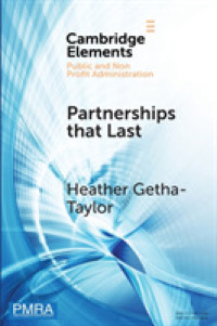 Partnerships that Last : Identifying the Keys to Resilient Collaboration (Elements in Public and Nonprofit Administration)