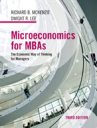 Microeconomics for Mbas : The Economic Way of Thinking for Managers -- Paperback / softback （3 Revised）