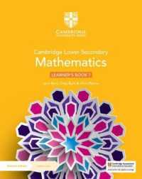 Cambridge Lower Secondary Mathematics Learner's Book 7 with Digital Access (1 Year) (Cambridge Lower Secondary Maths) （2ND）
