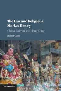 The Law and Religious Market Theory : China, Taiwan and Hong Kong