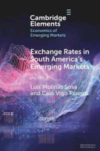 Exchange Rates in South America's Emerging Markets (Elements in the Economics of Emerging Markets)
