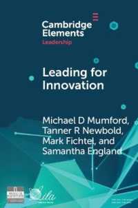 Leading for Innovation : Leadership Actions to Enhance Follower Creativity (Elements in Leadership)