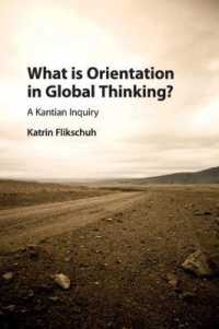What is Orientation in Global Thinking? : A Kantian Inquiry