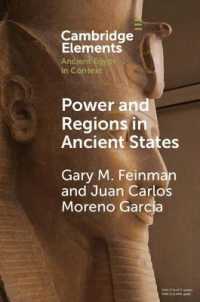 Power and Regions in Ancient States : An Egyptian and Mesoamerican Perspective (Elements in Ancient Egypt in Context)