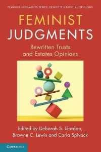Feminist Judgments : Rewritten Trusts and Estates Opinions (Feminist Judgment Series: Rewritten Judicial Opinions)