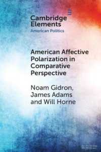 American Affective Polarization in Comparative Perspective (Elements in American Politics)