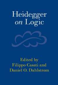 ハイデガーの論理学<br>Heidegger on Logic