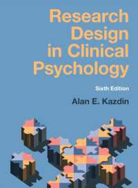 臨床心理学の実験計画（第６版）<br>Research Design in Clinical Psychology （6TH）