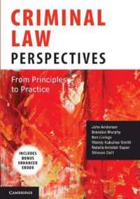 Criminal Law Perspectives : From Principles to Practice
