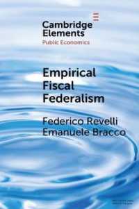 Empirical Fiscal Federalism (Elements in Public Economics)