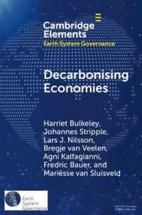 Decarbonising Economies (Elements in Earth System Governance)