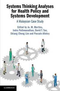 Systems Thinking Analyses for Health Policy and Systems Development : A Malaysian Case Study