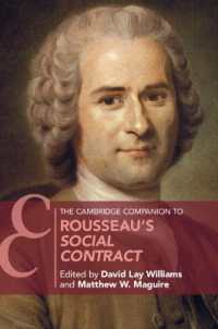 ケンブリッジ版　ルソー『社会契約論』必携<br>The Cambridge Companion to Rousseau's Social Contract (Cambridge Companions to Philosophy)